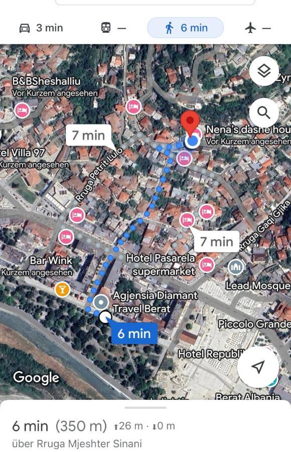 Nena'S Dashe House Berat Esterno foto