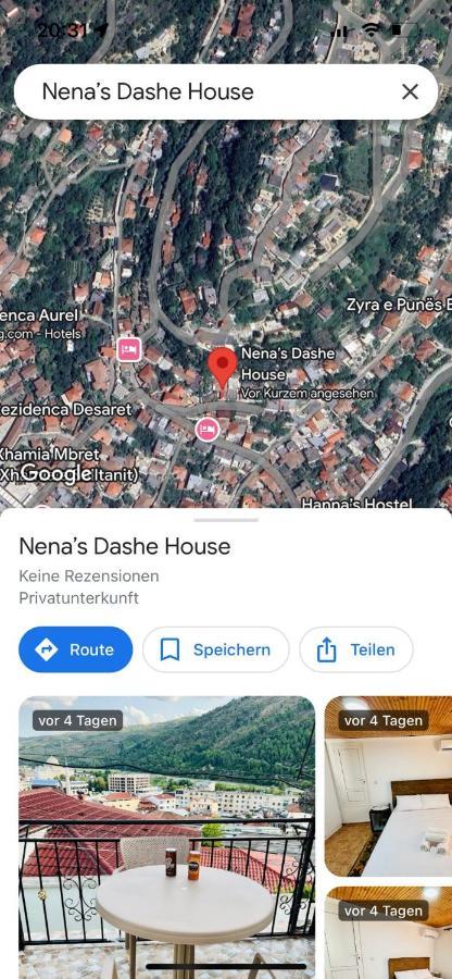 Nena'S Dashe House Berat Esterno foto